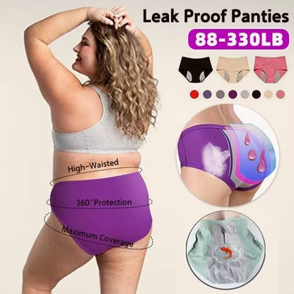 2026 Best Seller Women’s Comfort Support Bra & Leakproof High-Waist Panty Set
