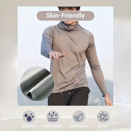 📌6-Piece Men's Casual Hoodie Pullovers UPF Sun Protection Soft Breathable