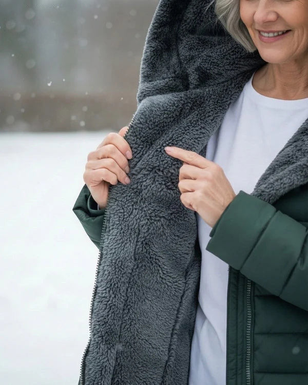 Ausverkauf – Steppmantel mit Fleecefutter