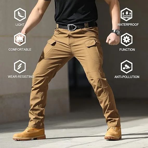 🔥Men's Tactical Pants Water Resistant Flex Ripstop