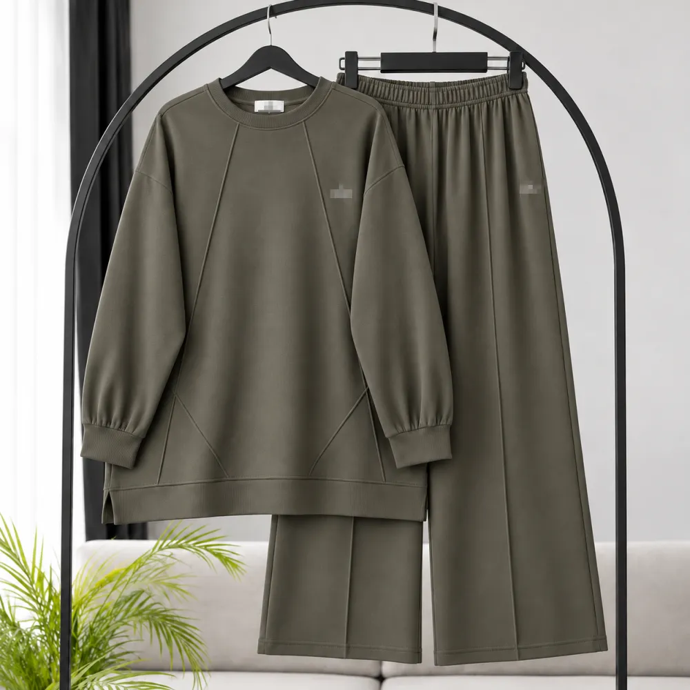 Autumn Hot Sale | Women's Oversized 2-Piece Tracksuit