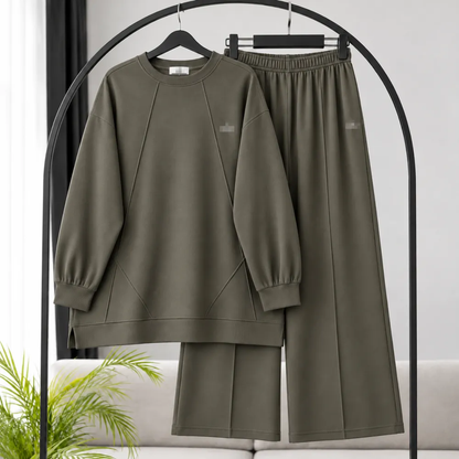 Autumn Hot Sale | Women's Oversized 2-Piece Tracksuit