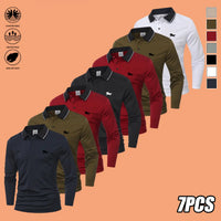 Dark blue + Army green + Red + Black + Red + Army green + White