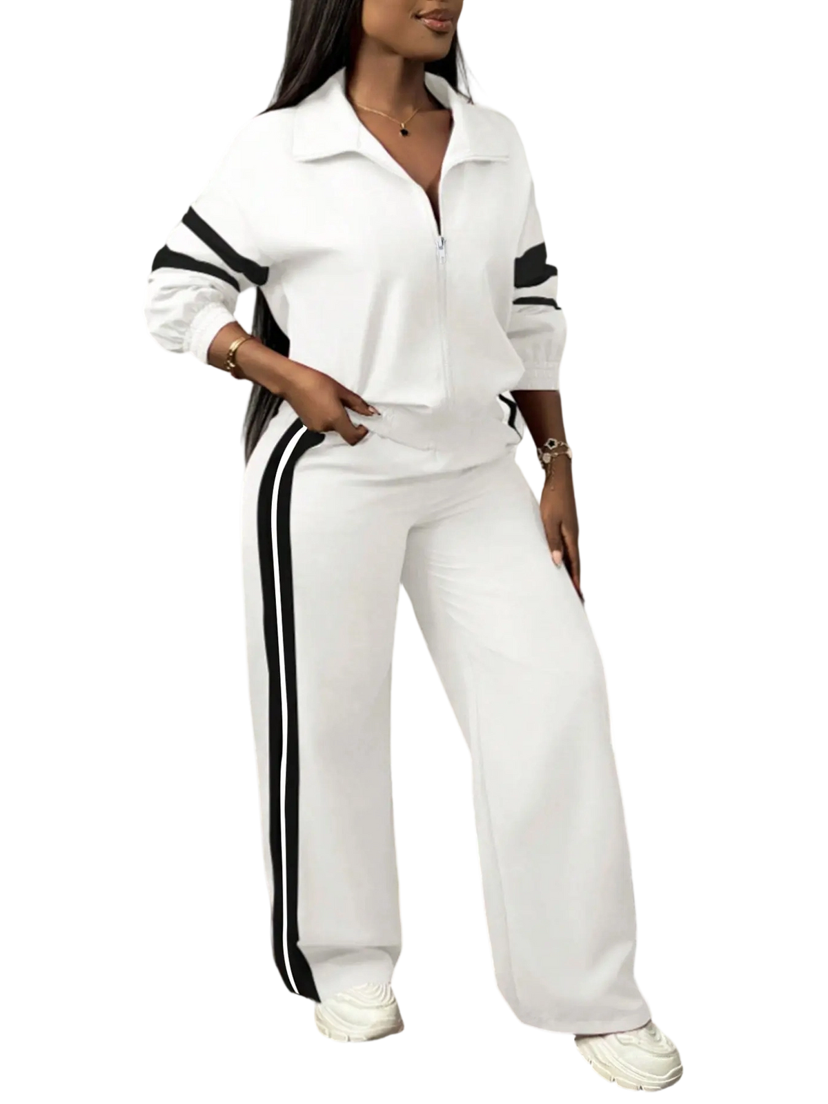 ⚡ FINAL SALE 🔥 - Women's Sporty Two-Piece Set – Casual & Comfy
