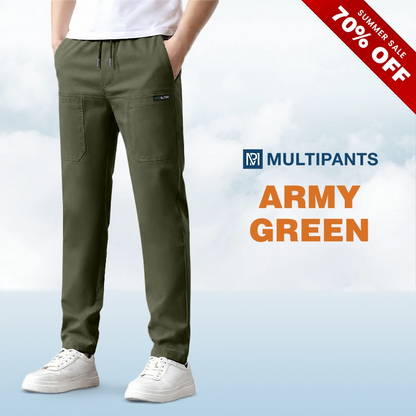 High Stretch Multi-pocket Durable Cargo Pants