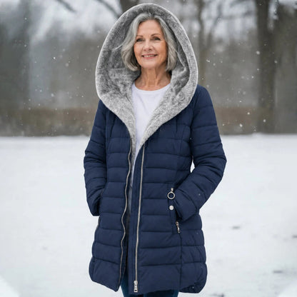[LAST DAY SALE]-Quilted coat with fleece lining