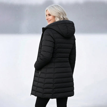 [LAST DAY SALE]-Quilted coat with fleece lining
