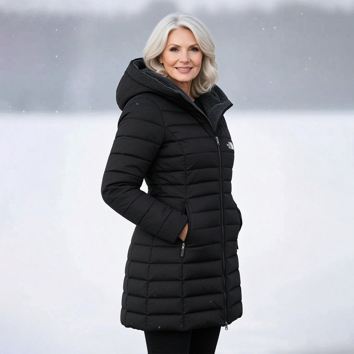 [LAST DAY SALE]-Quilted coat with fleece lining