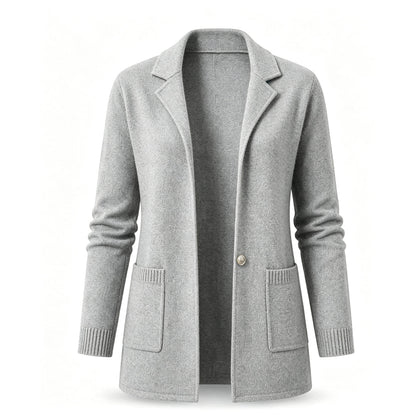 🤲Women's Lapel Collar Knit Cardigan