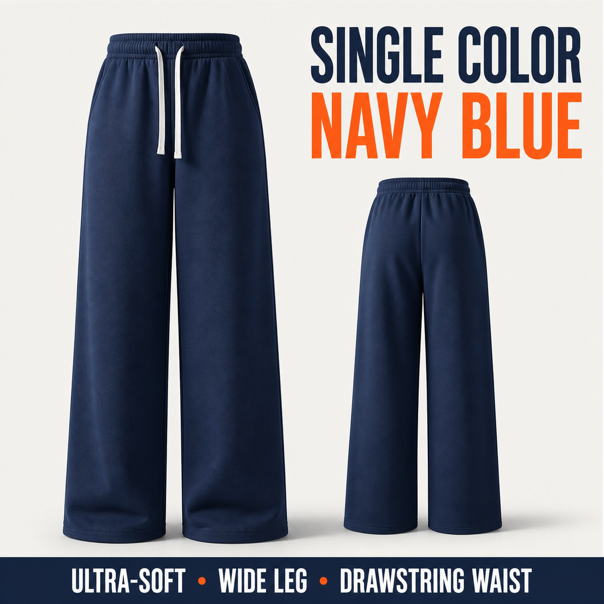 Men's Wide-Leg Sweatpants