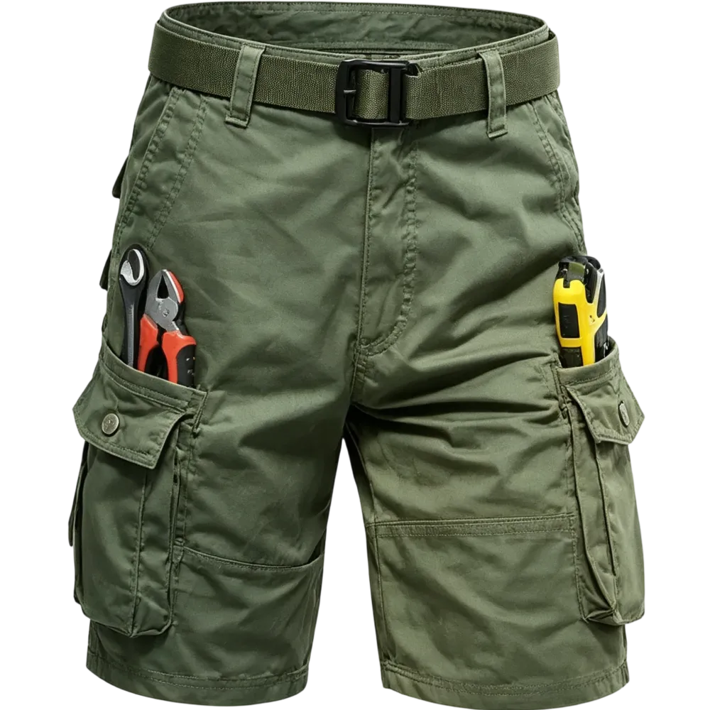 Men's Casual Cargo Pants with Multiple Pockets