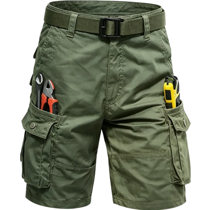 Men's Casual Cargo Pants with Multiple Pockets