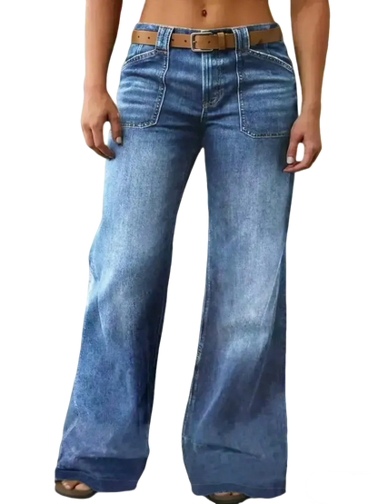 Women's Loose Straight Leg Denim Jeans