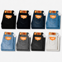 8er-Packung Schwarz + Dunkelblau + Mittelblau + Verwaschenes Blau + Hellblau + Grau + Anthrazit + Weiß