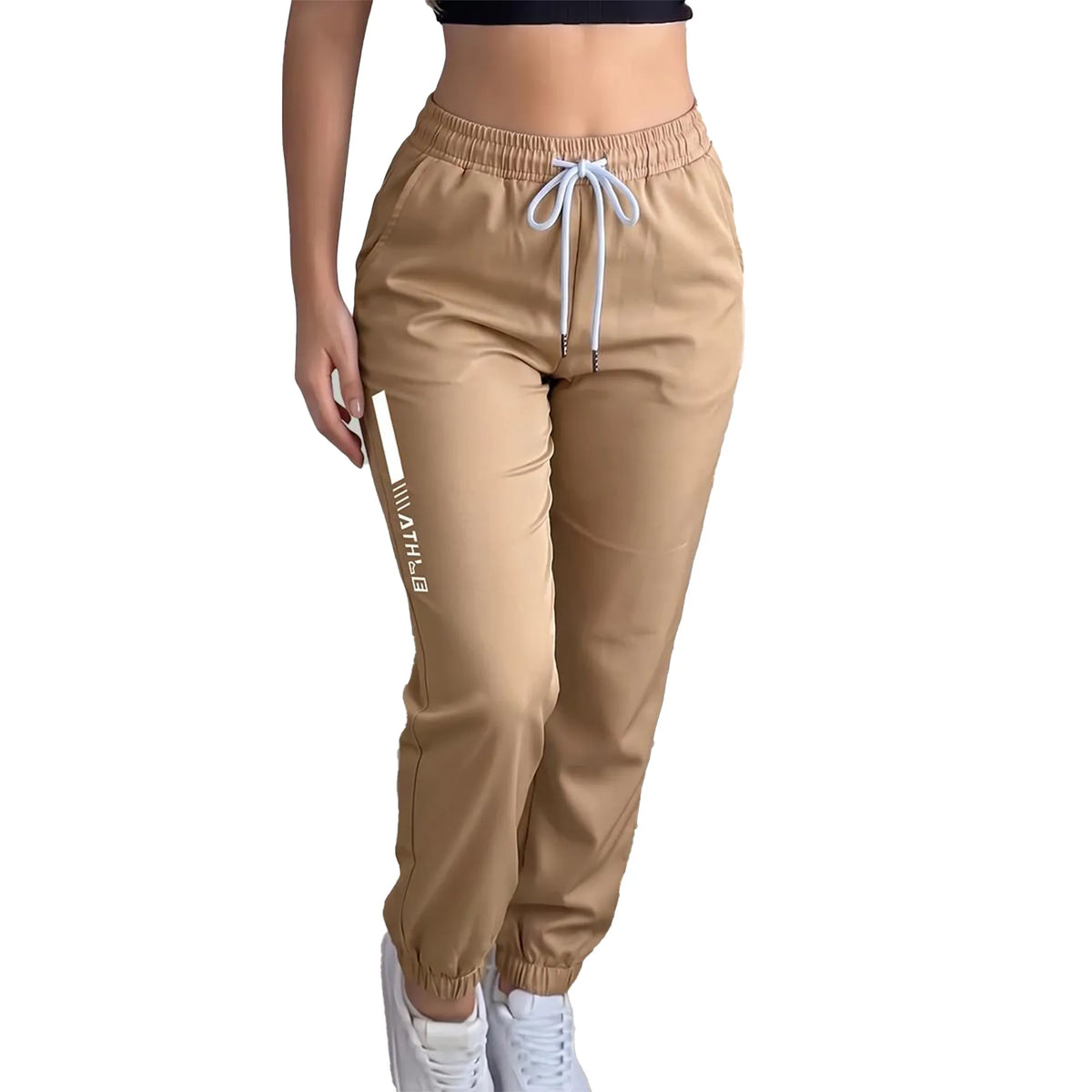 Women's Lightweight Stretchy Casual Jogger Pants