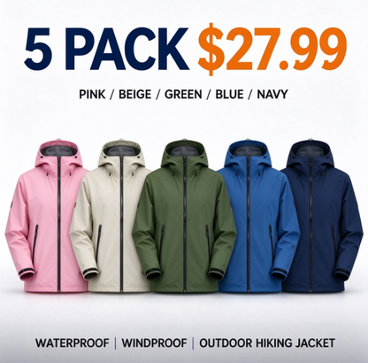 Three-in-one waterproof and rainproof ski jacket