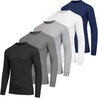 Black-Charcoal-Heather Grey-White-Navy