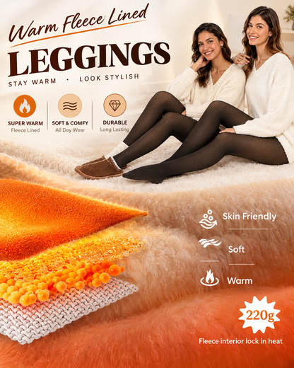 Magische Thermo-Leggings mit Fleece-Futter