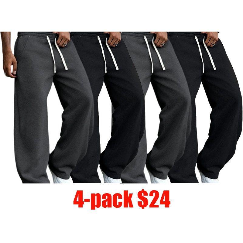 Men's 4-Pack Loose Athletic Set – International shipping available