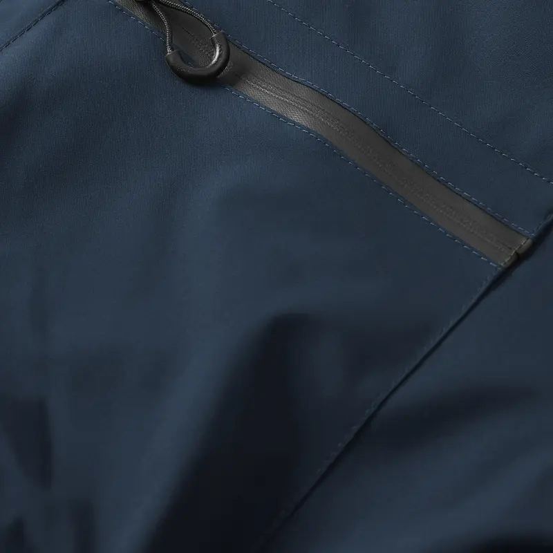 Unisex All-Weather Jacket—Waterproof and Windproof Lightweight Outdoor Hooded Jacket with Adjustable Cuffs