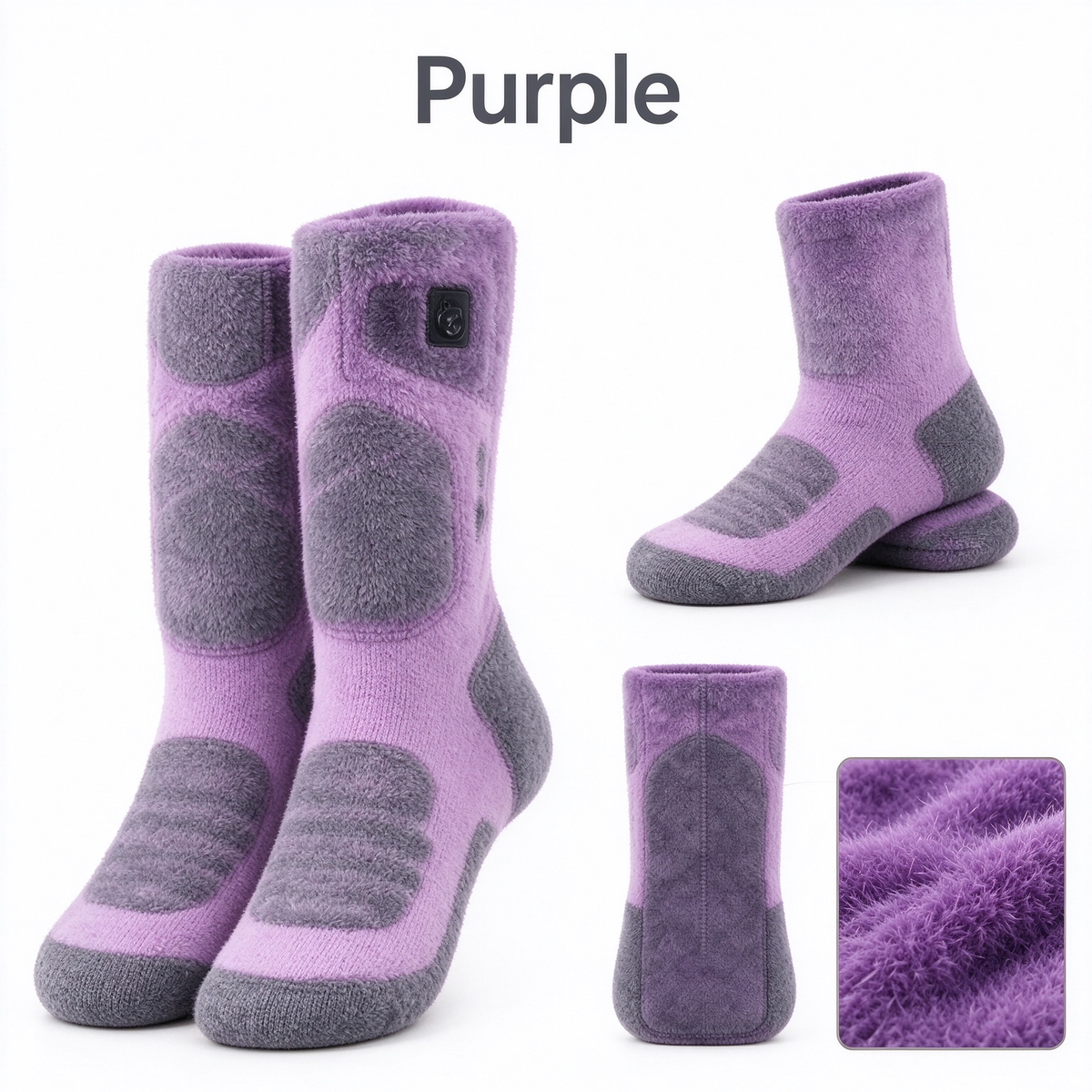 🏭 FACTORY LIMITED-TIME SALE ⚡ FINAL SALE – 8 PAIRS ONLY $25.99! Cozy Heated Socks for Men, Women & The Whole Family