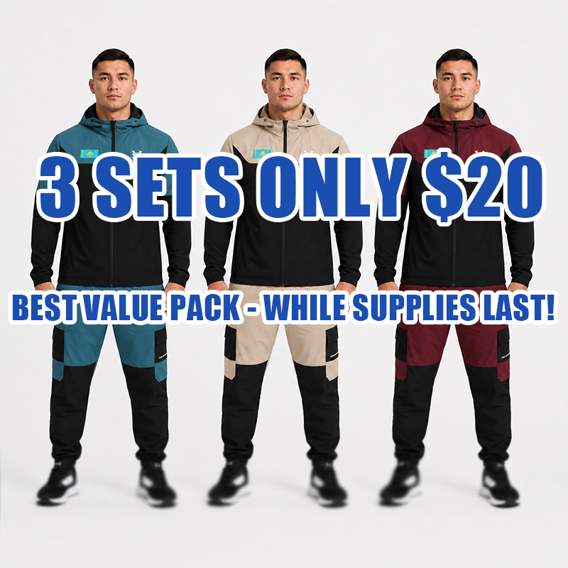 P💯Men's 2-Piece All-Weather Performance Tracksuit