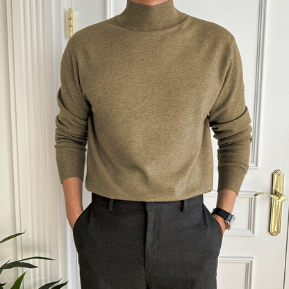 NEW🔥 Men's Cashmere Business Basic Sweater