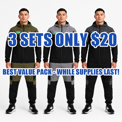 P💯Men's 2-Piece All-Weather Performance Tracksuit