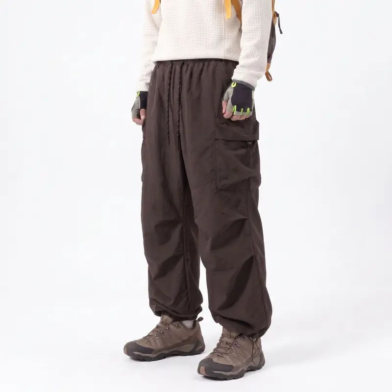 Unisex Loose-Fit Hiking Pants — Lightweight, Water-Repellent, Quick-Drying Outdoor Trousers