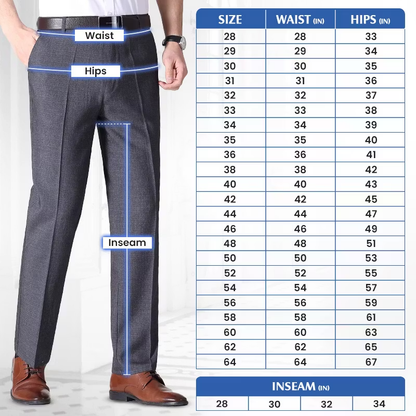 2026Men's Classic Ice Silk High Waist Comfort Pants