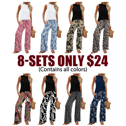 Women's Two-Piece Spring/Summer Travel & Vacation Set
