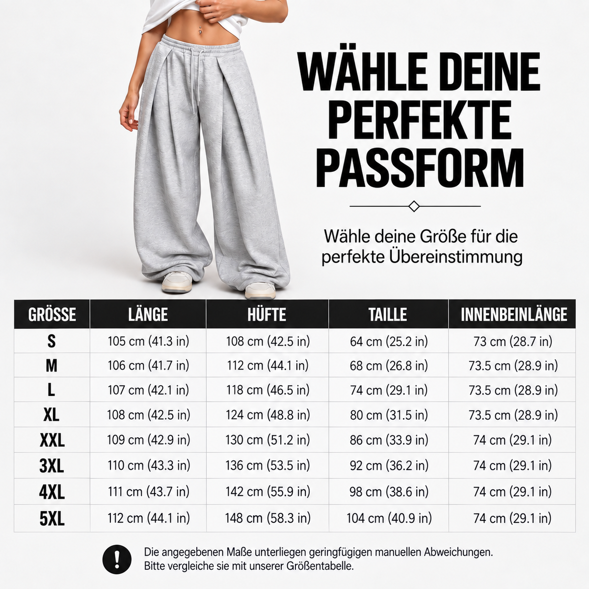 📢🎉50%Rabatt!!!🛍️✨Casual Pleated Wide-Leg Sweatpants for Women