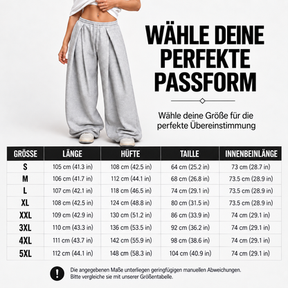 📢🎉50%Rabatt!!!🛍️✨Casual Pleated Wide-Leg Sweatpants for Women