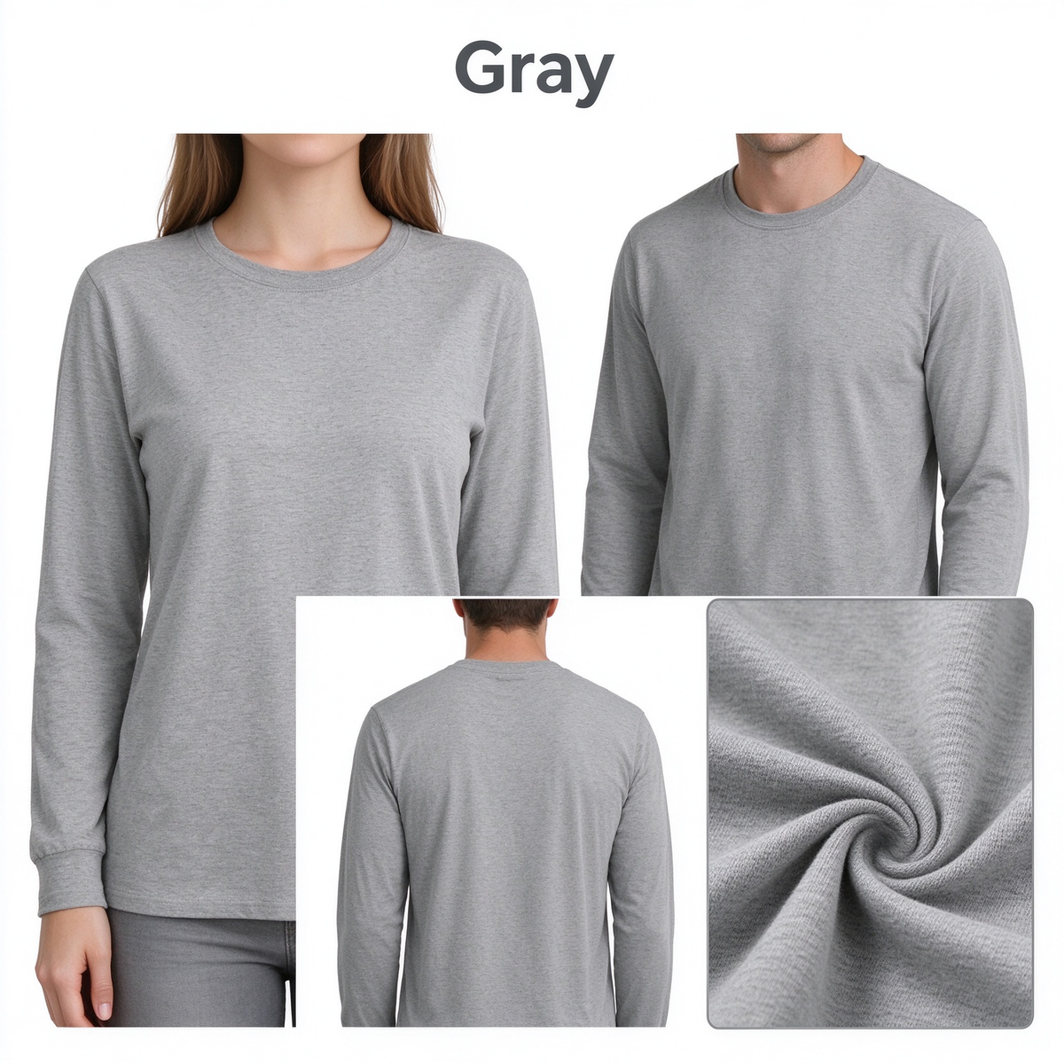 🏭 FACTORY LIMITED-TIME SALE ⚡ FINAL SALE – 8 PACK ONLY $24.99! Soft Cotton Long Sleeve Shirts for Men & Women, Perfect Everyday Base Layer