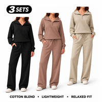 Black + Taupetastic + Light Khaki