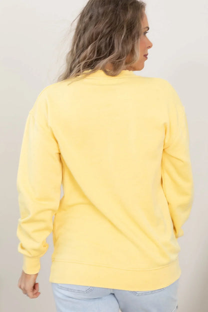 Pigment Dyed Cozy Campfire Crewneck Sweatshir