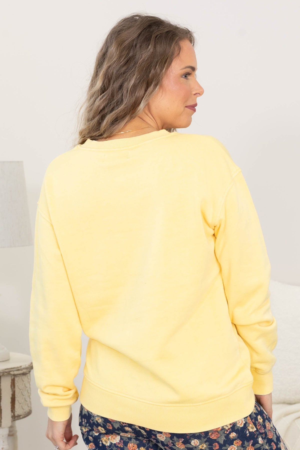 Cozy Campfire V-Neck Sweatshirt for Women
