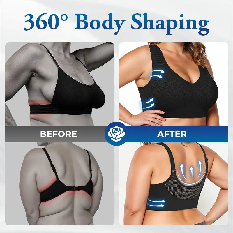 2026 Best Seller Women’s Comfort Support Bra & Leakproof High-Waist Panty Set