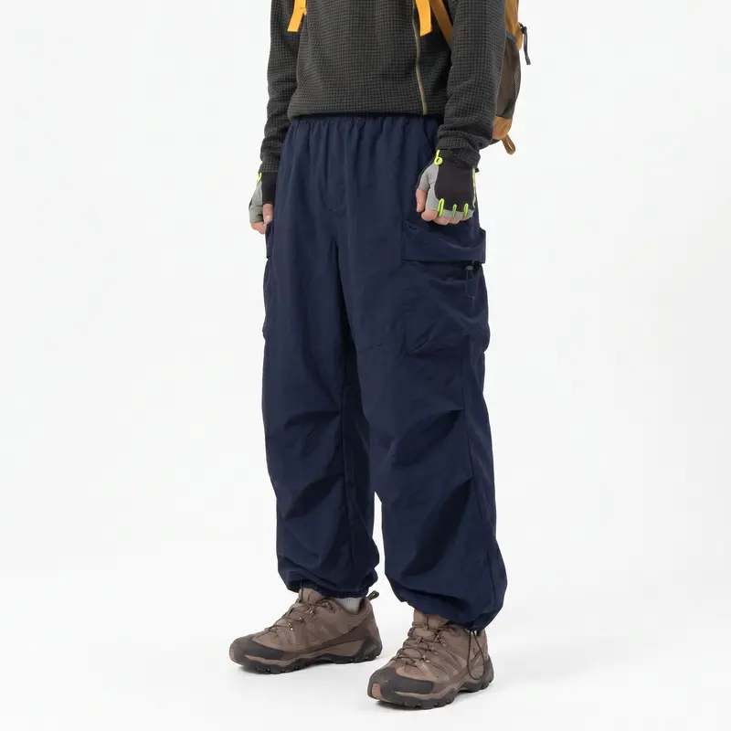 Unisex Loose-Fit Hiking Pants — Lightweight, Water-Repellent, Quick-Drying Outdoor Trousers