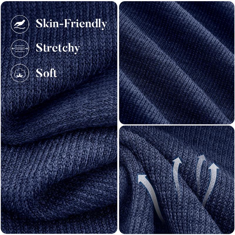 Women's 2-Piece Knitted Sets Hoodie & Wide Leg Pants with Pockets