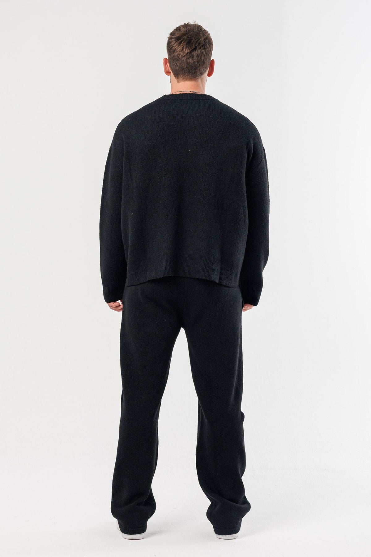 Men's Classic Knit Sweater Set – Everyday Comfort Outfit