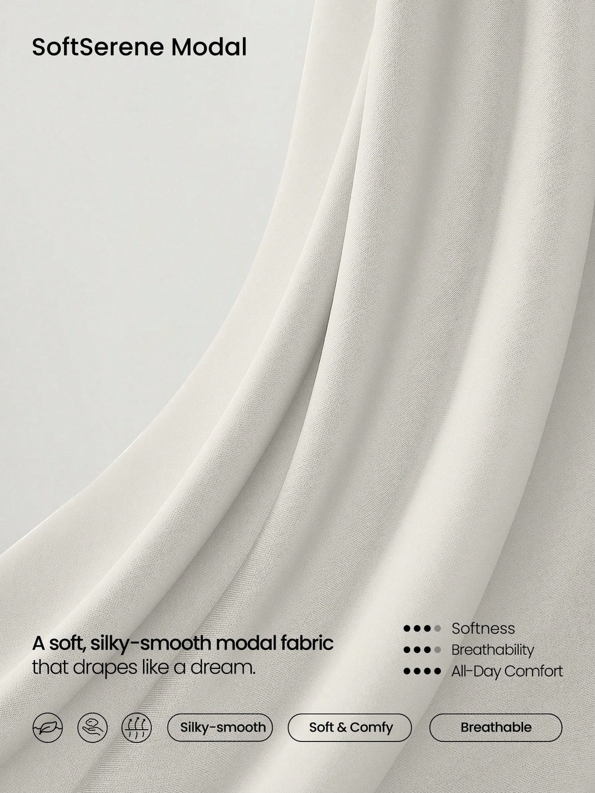 Soft And Comfortable Crewneck Sweatshirt Wide-Leg Pants Set
