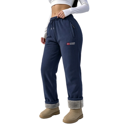 Women's Fleece-Lined Warm Long Pants