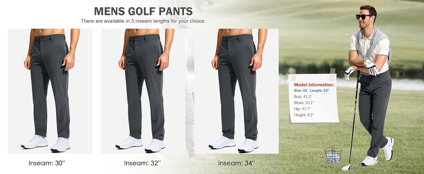 👍🔥Limited-Time Promotion-Stretch Dress Pants No Iron Golf Pants