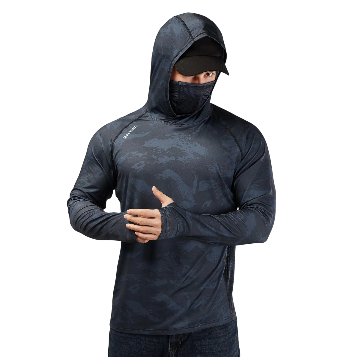 ☀️Men's UPF 50+ Sun Protection Hoodie with UV Detection