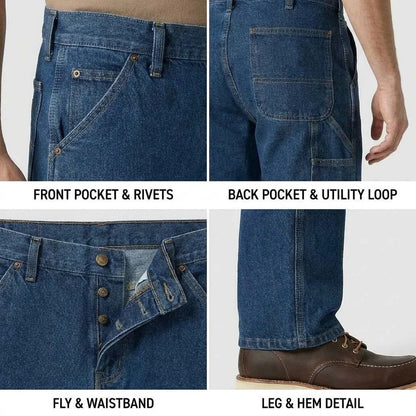 Men's Flex Relaxed Straight Work Pants