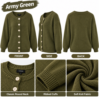 🏭 FACTORY LIMITED-TIME SALE ⚡ FINAL SALE – 8 FOR $26.99! WOMEN'S Cozy Knit Cardigans