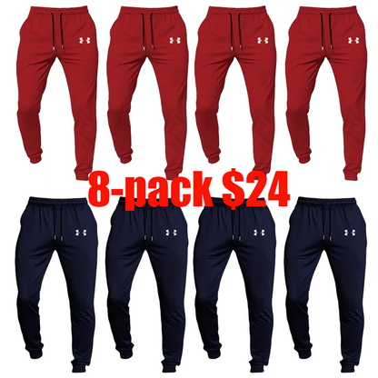 Men's 8-Pack Loose Joggers – International shipping available