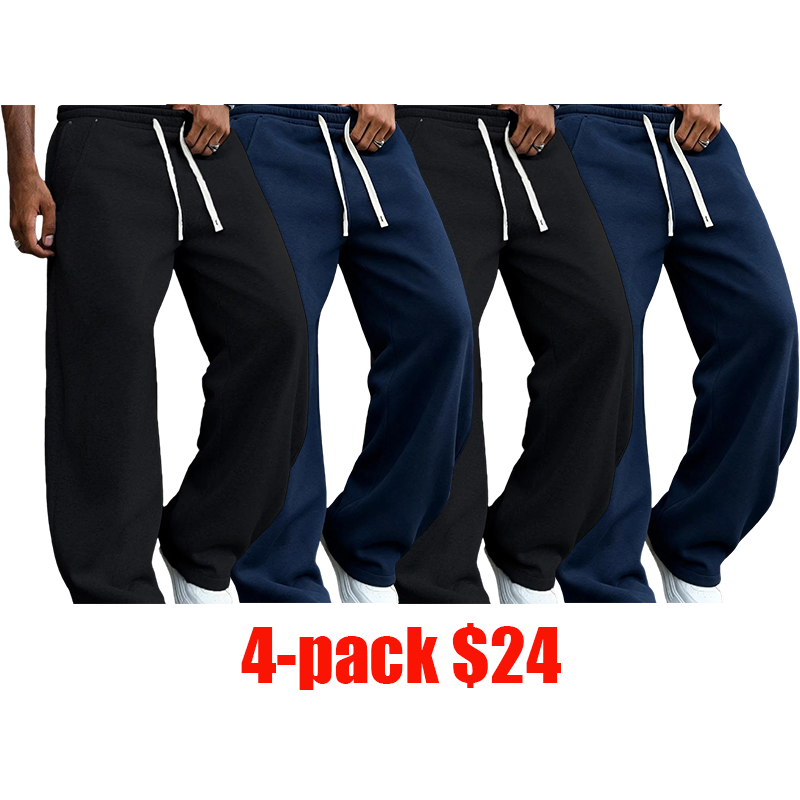 Men's 4-Pack Loose Athletic Set – International shipping available