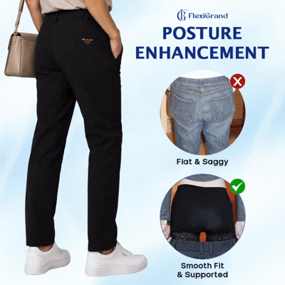 Women Multi-Pocket Stretch Comfort Pants